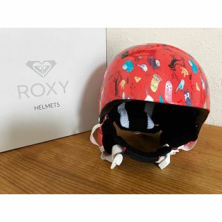 ロキシー(Roxy)の↓値下　送込★ ROXY ヘルメット　箱入　52cm キッズ　スキー　スノボ　(ウエア/装備)