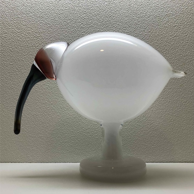 iittala(イッタラ)のレア！ 限定 完売 廃番 イッタラ スコープ バード White Ibis トキ インテリア/住まい/日用品のインテリア小物(置物)の商品写真