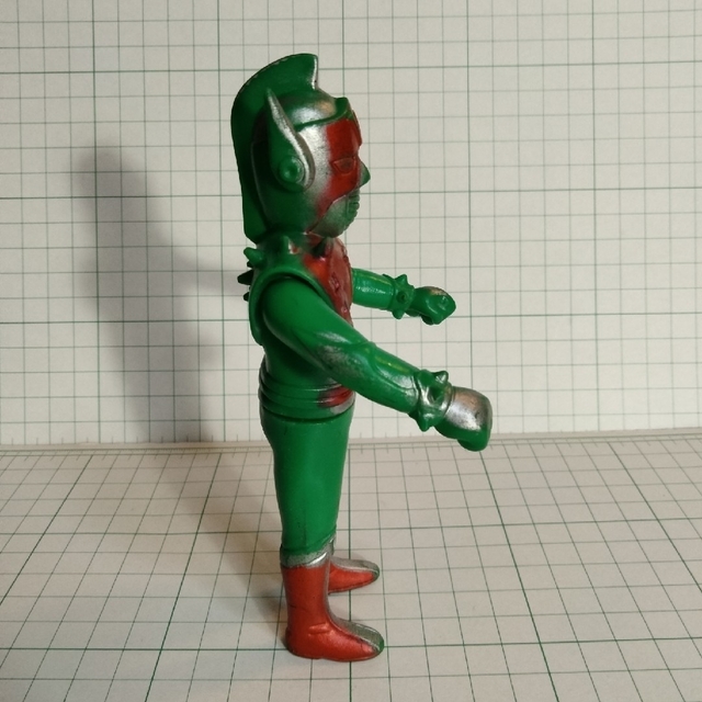 ヒカリトーイ製作所 サイクロンガーV 昭和レトロ ソフビ