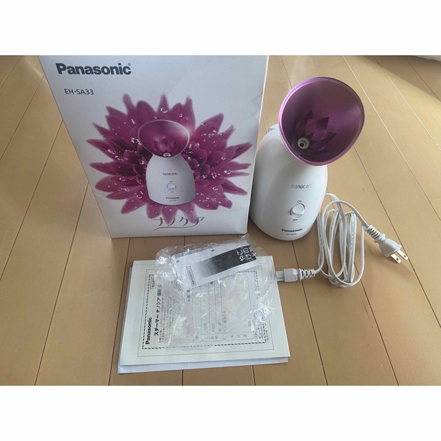 Panasonic - スチーマー ナノケア ピンク調 EH-SA33-P(1台)の通販 by ...