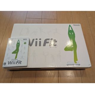 ニンテンドウ(任天堂)のWii Fitバランス　ソフトセット(家庭用ゲームソフト)