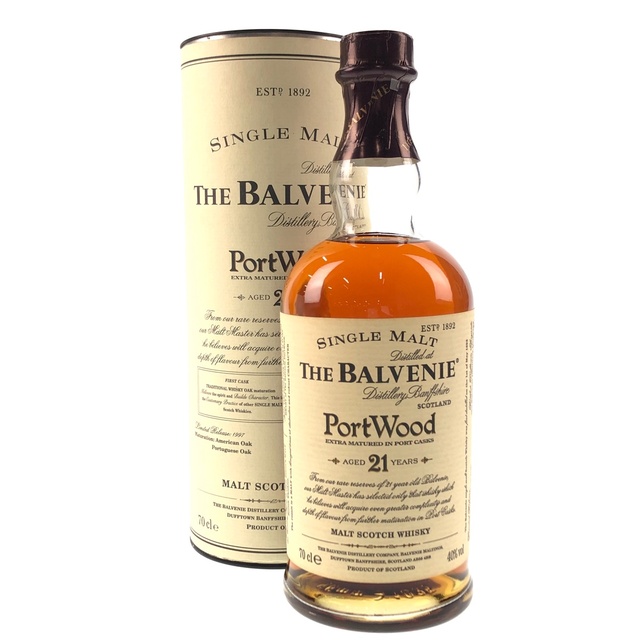 バルヴェニー BALVENIE 21年 ポートウッド 700ml