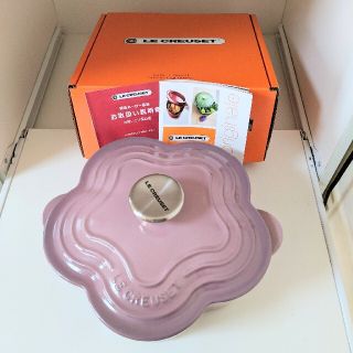 ルクルーゼ(LE CREUSET)のル・クルーゼ　フルール　モーヴピンク(鍋/フライパン)