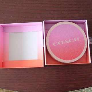 コーチ(COACH)のコースター3枚（COACH）(テーブル用品)