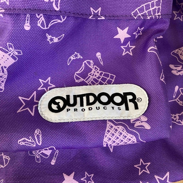 OUTDOOR(アウトドア)のOUTDOOR キッズリュック　パープル キッズ/ベビー/マタニティのこども用バッグ(リュックサック)の商品写真