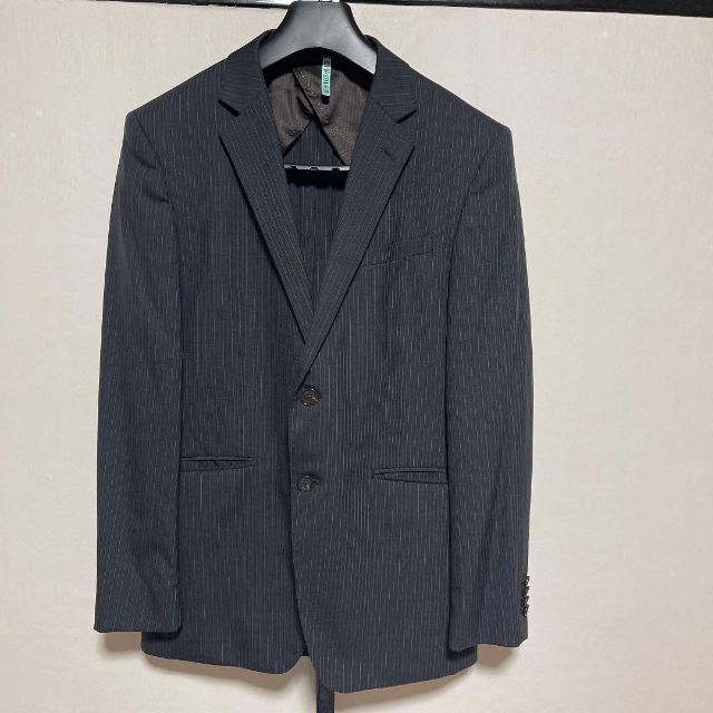 Mr.Junko(ミスタージュンコ)のミスタージュンコメンズスーツ　AB6サイズ　カラーグレーストライプ メンズのスーツ(セットアップ)の商品写真