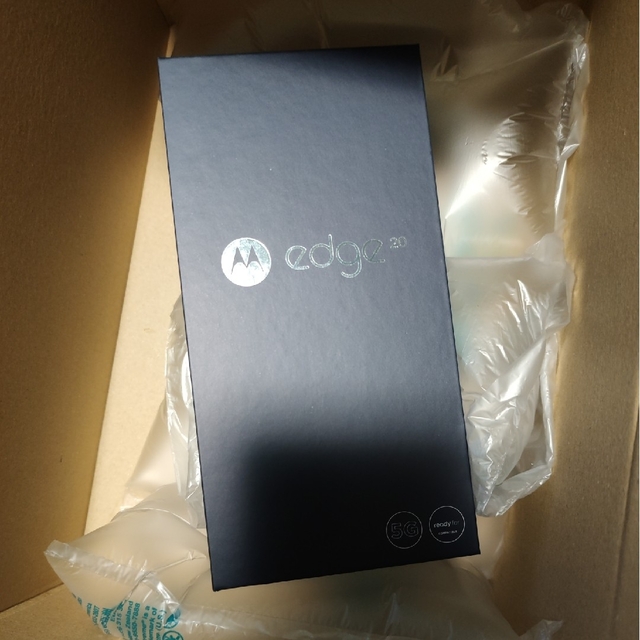 新品未開封 Motorola edge20 フロストオニキス SIMフリー