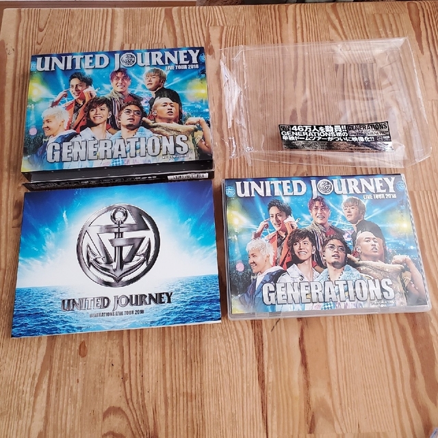 GENERATIONS LIVE TOUR 2018 UNITED JOURNE エンタメ/ホビーのDVD/ブルーレイ(ミュージック)の商品写真