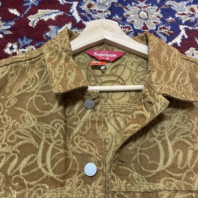 Supreme Velour S/S Shirt ペイズリー　Mサイズ