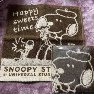 スヌーピー(SNOOPY)のスヌーピー ハンドタオル(ハンカチ)