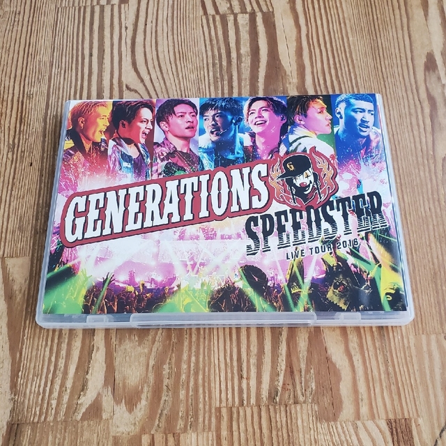 GENERATIONS LIVE TOUR 2016 SPEEDSTER DVD エンタメ/ホビーのDVD/ブルーレイ(ミュージック)の商品写真