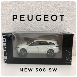 Peugeot プジョー　new 308 パールホワイト　NOREV