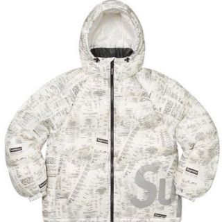 シュプリーム(Supreme)のSupreme Hooded Down Jacket Receipt(ダウンジャケット)