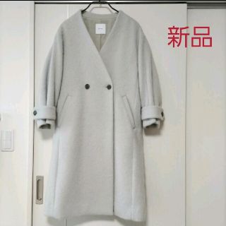 Spick & Span - Spick and SpanシャギーモヘヤVカラーコートの通販|ラクマ