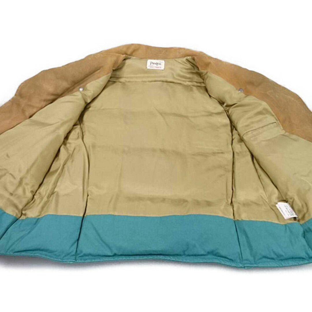 VISVIM 品番 0121205013005 STRABLER DOWN BEST ライダース ダウン ベスト グリーン サイズ 1 正規品 / 29199