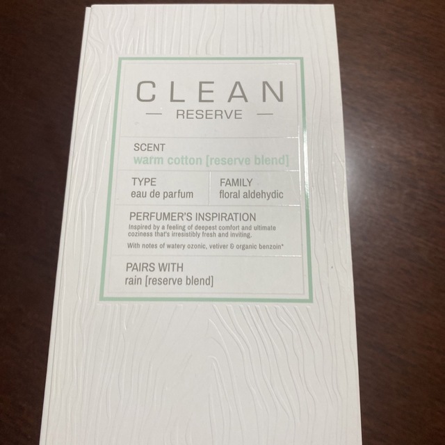 CLEAN(クリーン)のCLEAN箱 コスメ/美容の香水(ユニセックス)の商品写真