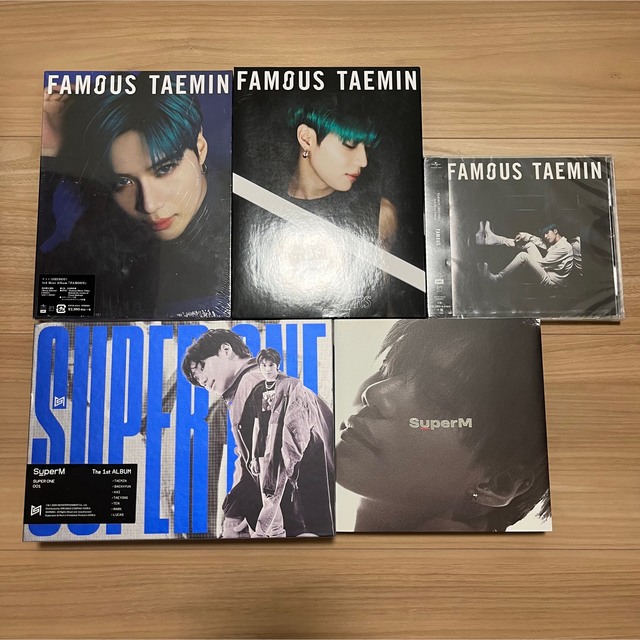SHINee(シャイニー)のTAEMIN famous superm アルバム　セット エンタメ/ホビーのCD(K-POP/アジア)の商品写真
