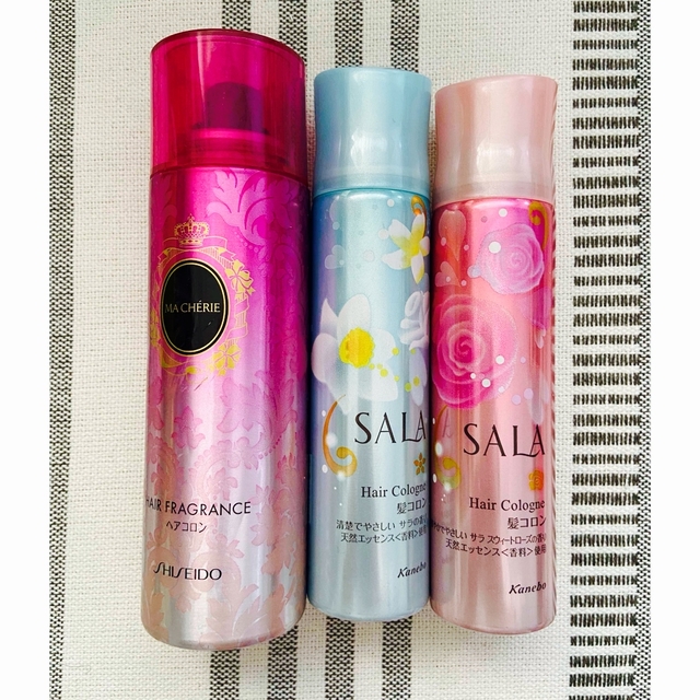 3本セット】ヘアコロン 髪コロン(サラ&マシェリ)の通販 by 3本セット】ヘアコロン 髪コロン(サラ&マシェリ)の通販 by
