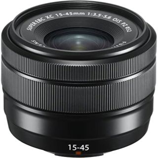 フジフイルム(富士フイルム)の【新品】FUJIFILM XC15-45mm F3.5-5.6 ブラック(レンズ(ズーム))