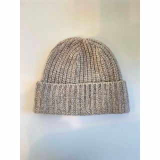 レッドクローバー(RED CLOVER)のred clover knit cap beige grey(ニット帽/ビーニー)