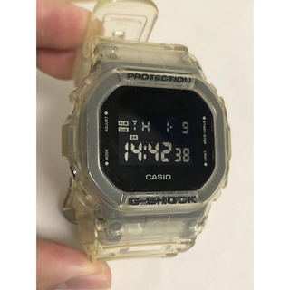 ジーショック(G-SHOCK)のCASIO G-SHOCK DW-5600SKE カシオ クリア(腕時計(デジタル))