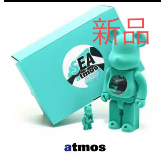 ❤【一部予約！】❤ BE@RBRICK atmos × WIND AND SEA