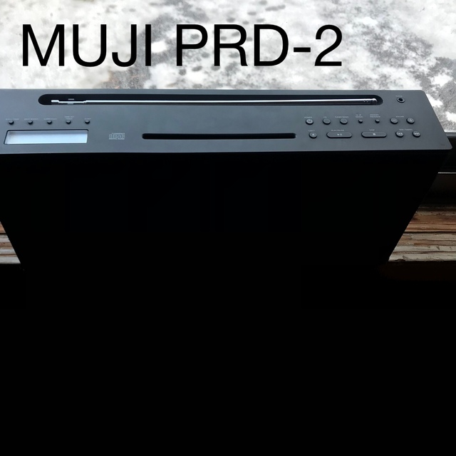 MUJI (無印良品)(ムジルシリョウヒン)のMUJI CDプレーヤー　PRD-2 スマホ/家電/カメラのオーディオ機器(ポータブルプレーヤー)の商品写真