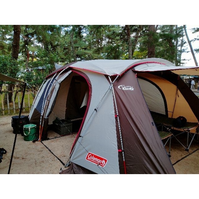 Coleman コールマン ウェザーマスター2ルーム コーチ グランドシート付属- Coleman コールマン ウェザーマスター2ルーム コーチ グランドシート付属-