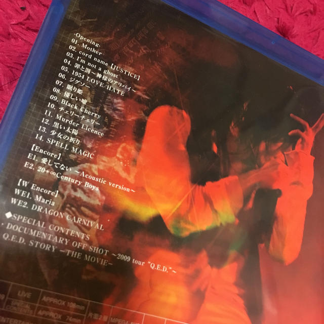 ABC Q.E.D LIVEDVD エンタメ/ホビーのDVD/ブルーレイ(ミュージック)の商品写真