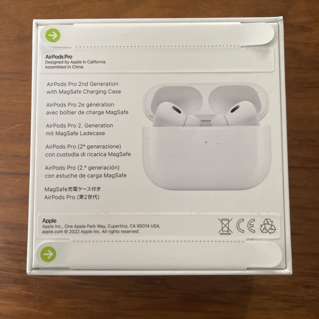 新品未使用AppleAirPodsPro第2世代  MQD83J/A WHITE