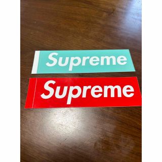 シュプリーム(Supreme)の新品 2枚 SUPREME X Tiffany & Co 限定 ステッカー(その他)