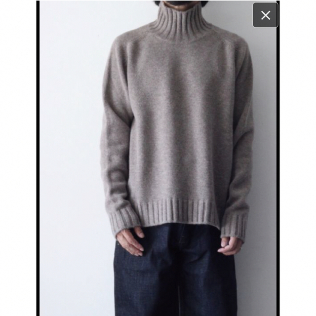 STUDIO NICHOLSON ニット セーター ラムウールハイネックニット21aw