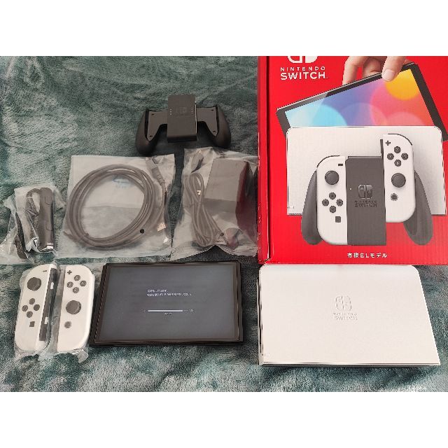 Nintendo Switch - ニンテンドースイッチ 有機ELモデル 中古 ホワイト