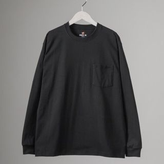 ヘインズ(Hanes)のヘインズ ビーフィー ロングスリーブ  ポケ付ロンT 長袖 1枚 BEEFY-T(Tシャツ(長袖/七分))