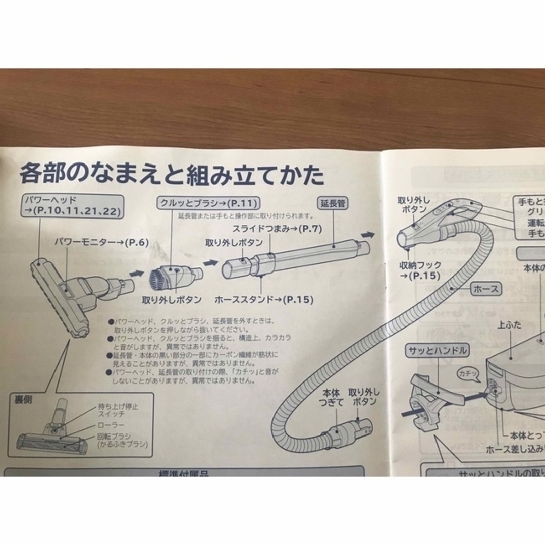 掃除機パーツ　日立　CV-PC500 スマホ/家電/カメラの生活家電(掃除機)の商品写真