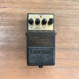 ボス(BOSS)のBOSS Bass Parametric Equalizer PQ3B(ベースエフェクター)