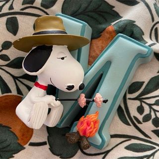 スヌーピー(SNOOPY)の【期間限定値下げ】スヌーピー アルファベット 置物(置物)