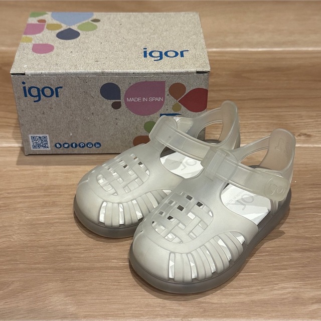 igor(イゴール)のigor／TOBBY VERCRO／21 キッズ/ベビー/マタニティのベビー靴/シューズ(~14cm)(サンダル)の商品写真