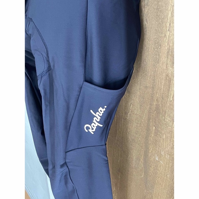 Rapha ラファ コア カーゴ ウィンター タイツ ウィズ パッド ネイビーM