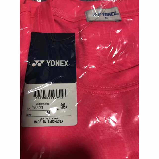 YONEX(ヨネックス)の【新品・未使用】YONEXヨネックス テニス（バドミントン）ウェアMサイズ スポーツ/アウトドアのテニス(ウェア)の商品写真