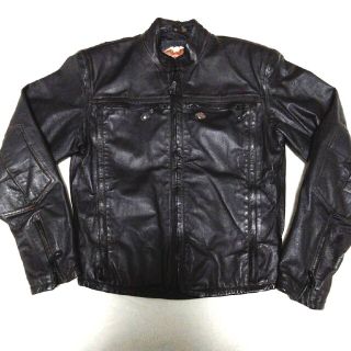 Harley Davidson - 希少 激レア ハーレーダビッドソン レザー シングル