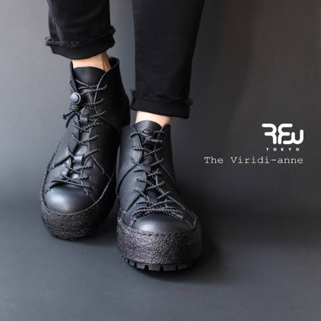 The Viridi-anne(ザヴィリジアン)の"RFW" MID CUT SNEAKERS メンズの靴/シューズ(スニーカー)の商品写真