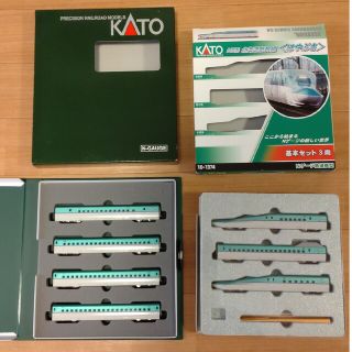 カトー(KATO`)のKATO Nゲージ鉄道模型　Ｈ5系　北海道新幹線　はやぶさ　基本セット増結セット(鉄道模型)