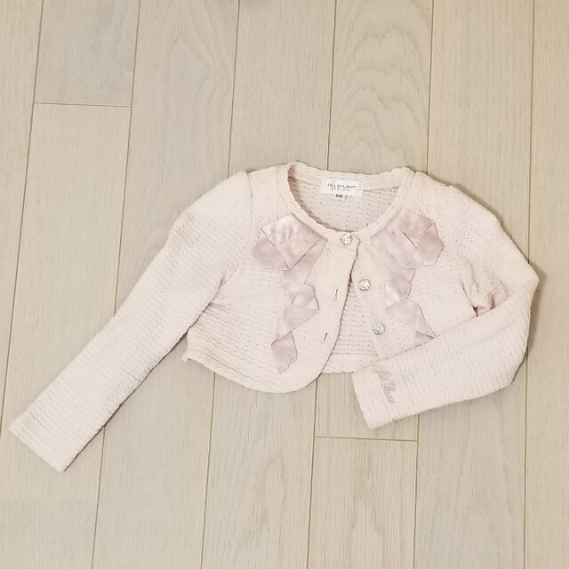 JILLSTUART NEWYORK(ジルスチュアートニューヨーク)のボレロ　100cm キッズ/ベビー/マタニティのキッズ服女の子用(90cm~)(ジャケット/上着)の商品写真