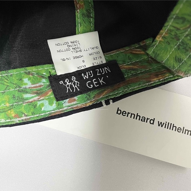 BERNHARD WILLHELM(ベルンハルトウィルヘルム)の【新品】Bernhard Willhelm(VIA BUS STOP製)キャップ メンズの帽子(キャップ)の商品写真