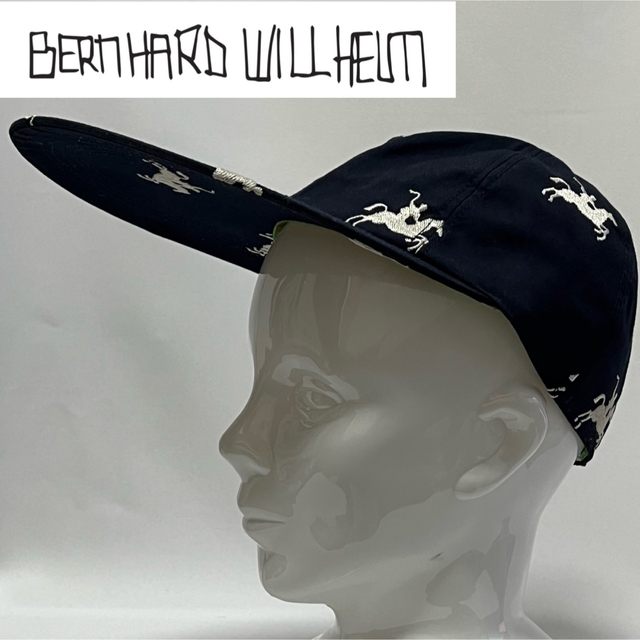 BERNHARD WILLHELM(ベルンハルトウィルヘルム)の【新品】Bernhard Willhelm(VIA BUS STOP製)キャップ メンズの帽子(キャップ)の商品写真