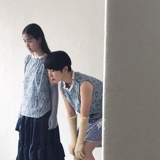 ケイスケカンダ(keisuke kanda)のrinrinka 18AW ノースリーブブラウス(シャツ/ブラウス(半袖/袖なし))