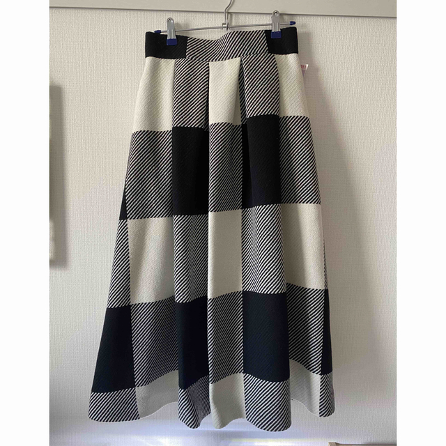 eimy istoire(エイミーイストワール)のsheller シェリエ　ギンガムチェックロングスカート　M レディースのスカート(ロングスカート)の商品写真