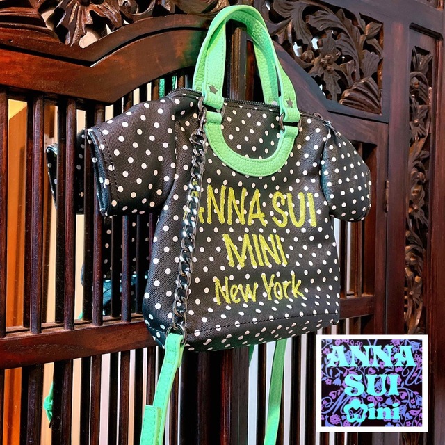 アナスイ ミニ ANNA SUI MINI ショルダーバッグ ドット 水玉