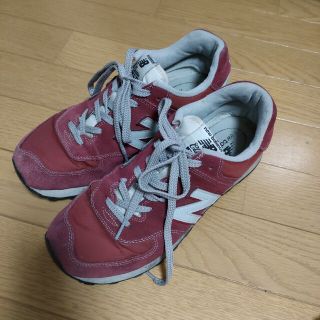 ニューバランス(New Balance)のNB ニューバランス スニーカー 赤 ML574(スニーカー)